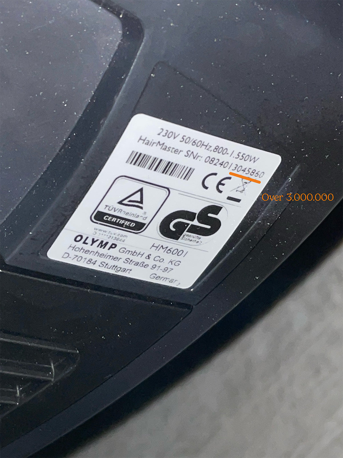 Rura grzewcza do hairmaster 4